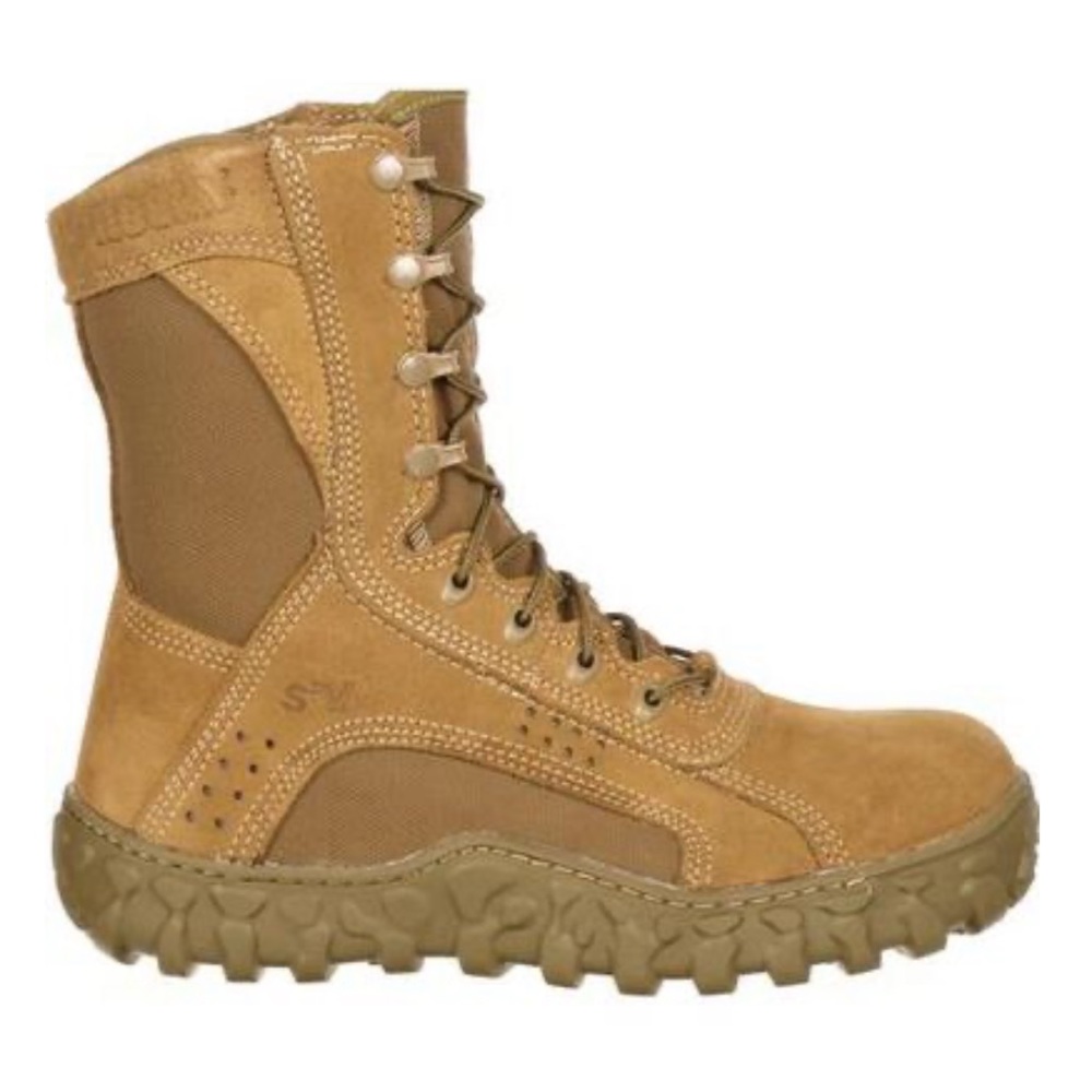 Rocky S2V Steel Toe Tactical Military Boot (coyote brown color)